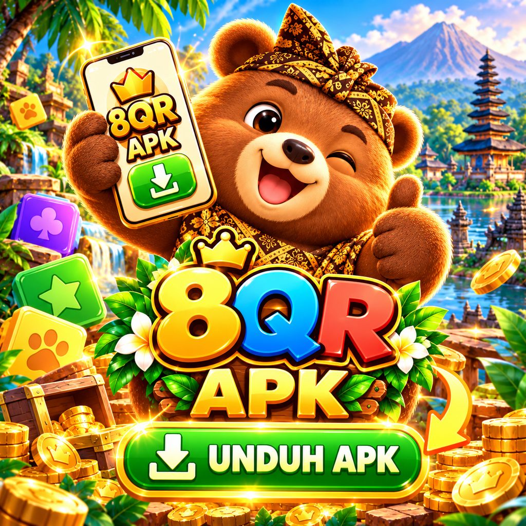 8QR APK game puzzle beruang